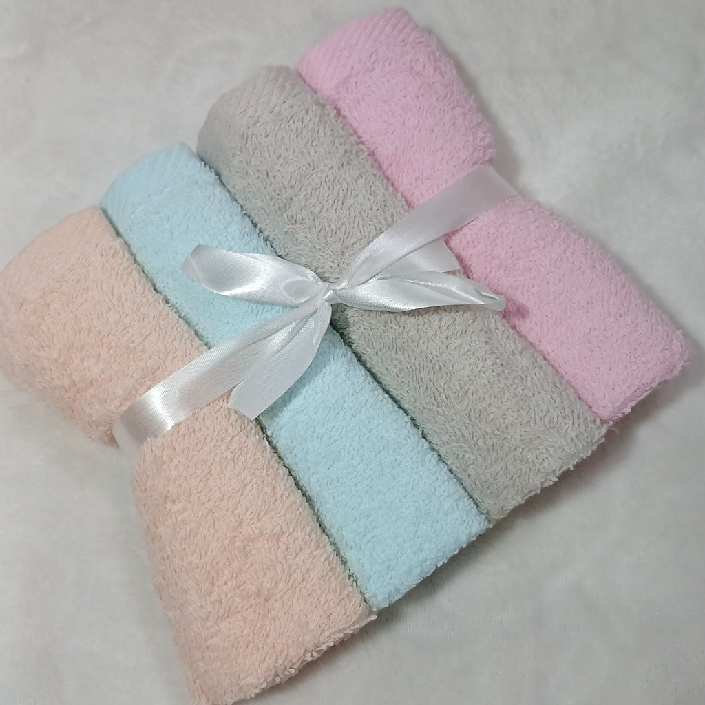 Seniors 4 Piece Baby Face Towel