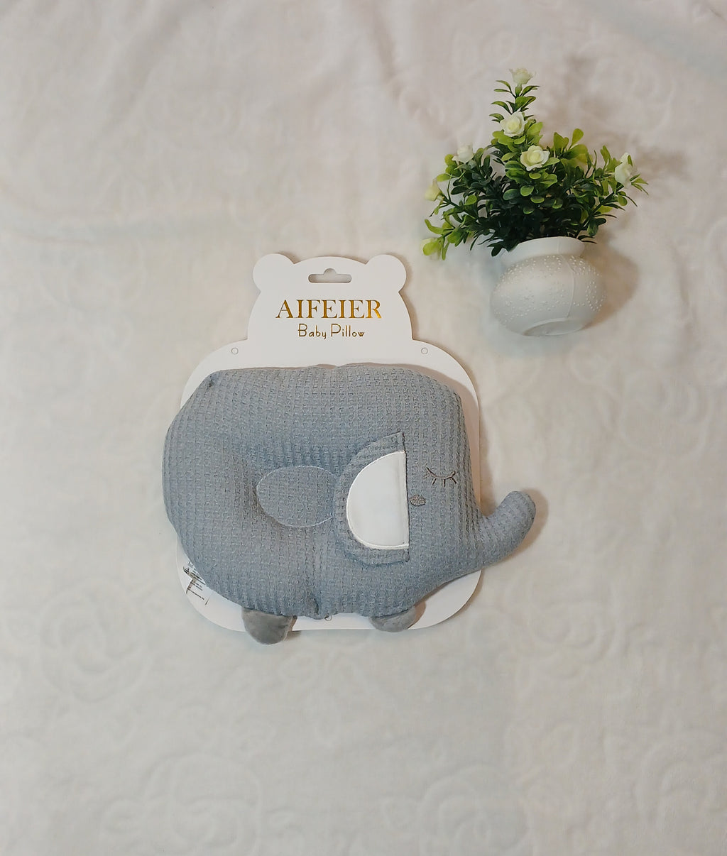 Aiefier Baby Pillow Elephant Shape (Imported)