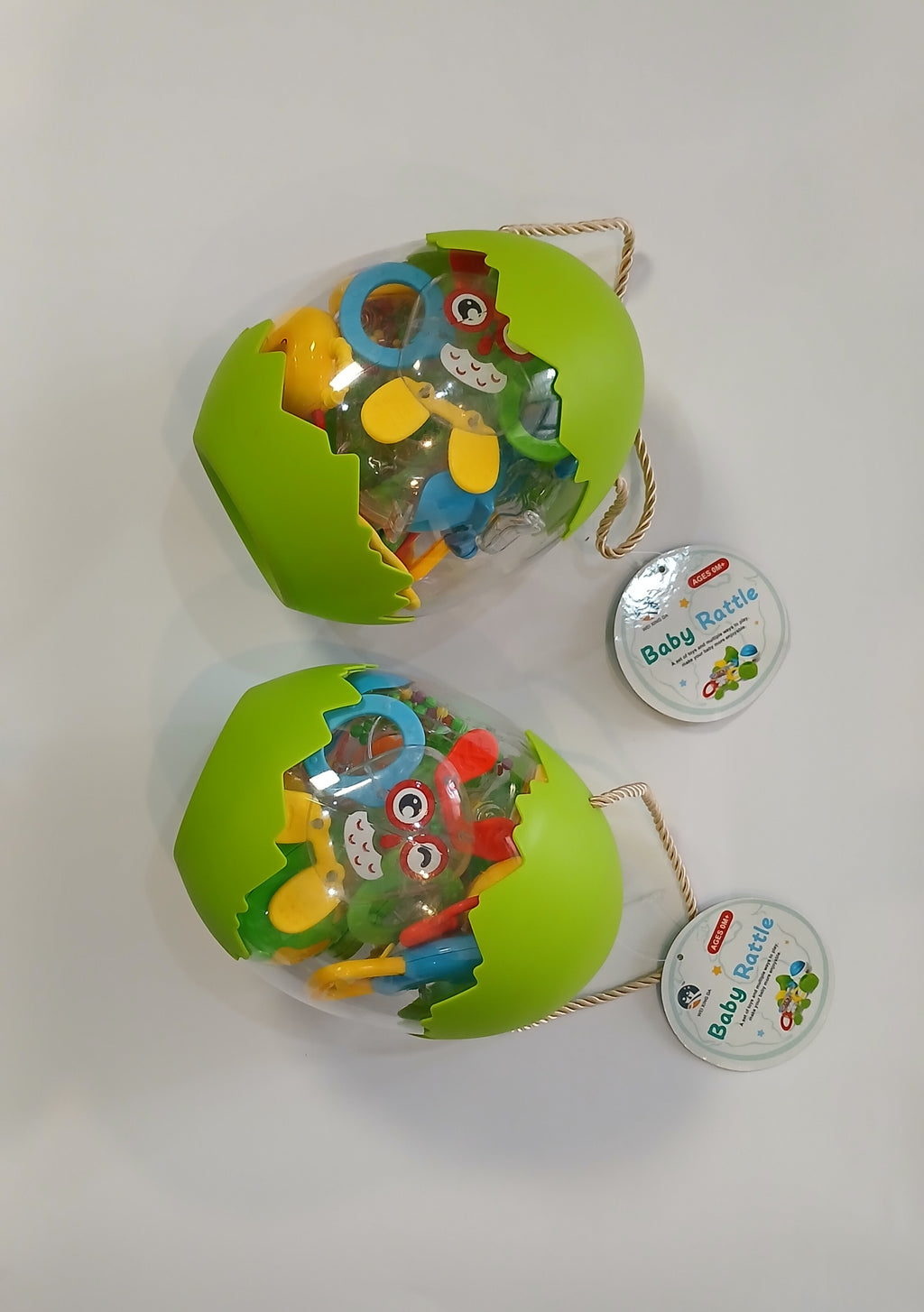 Baby Rattle and Teether Set (Imported)