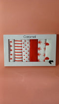Caramel Baby Face Towel 6 Pieces Set