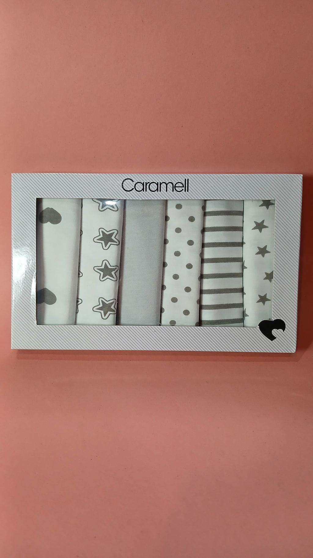Caramel Baby Face Towel 6 Pieces Set