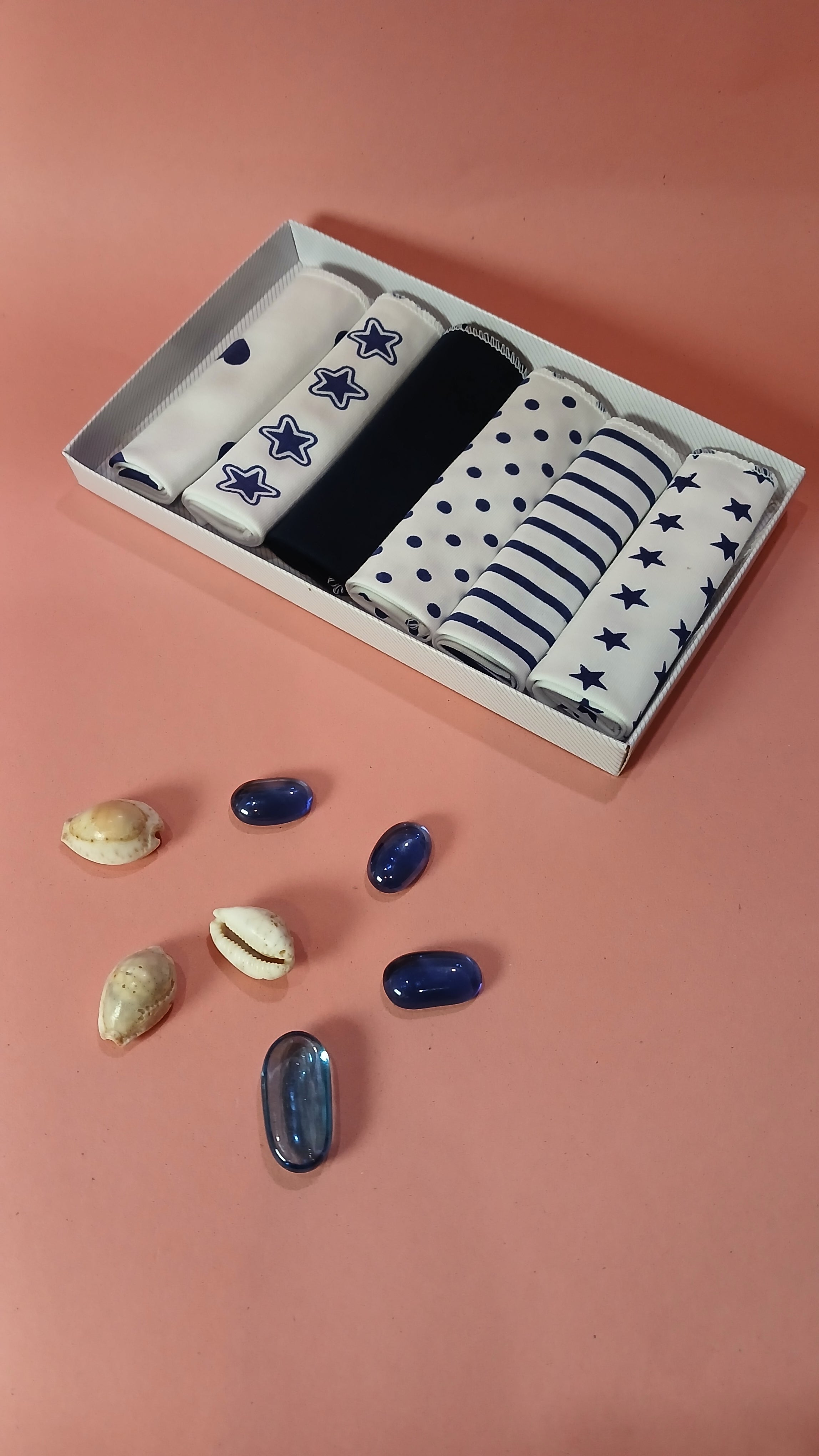 Caramel Baby Face Towel 6 Pieces Set