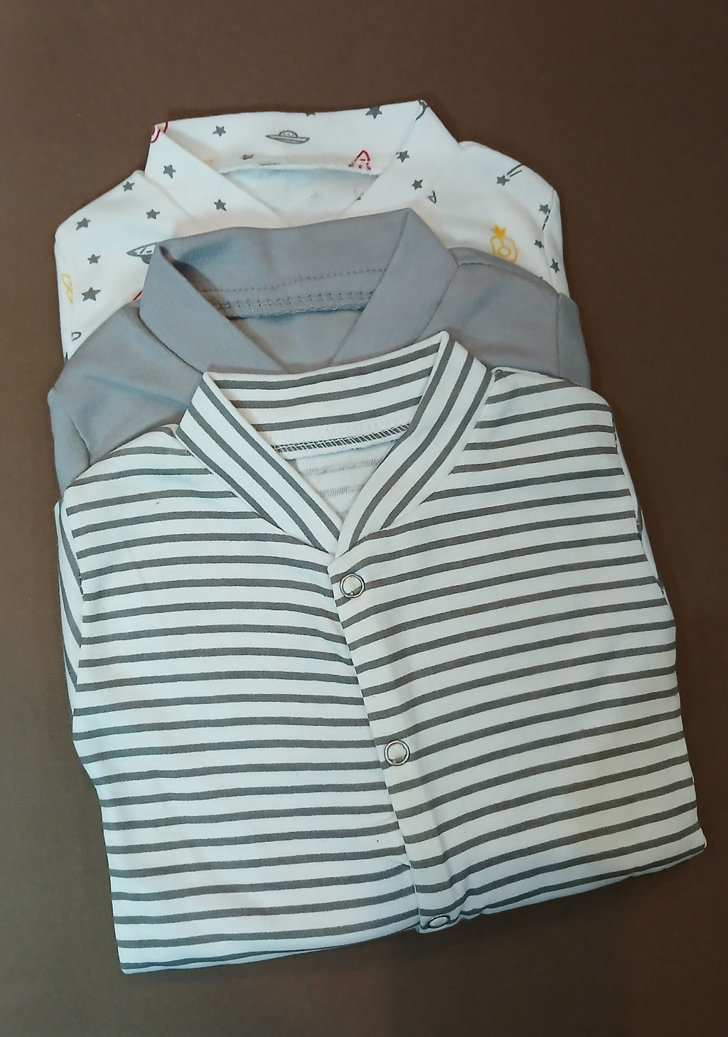 Tiny Toon Baby Sleepsuits with Booties (Pack of 3)