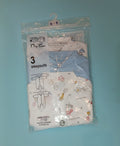 Tiny Toon Baby Sleepsuits with Booties (Pack of 3)