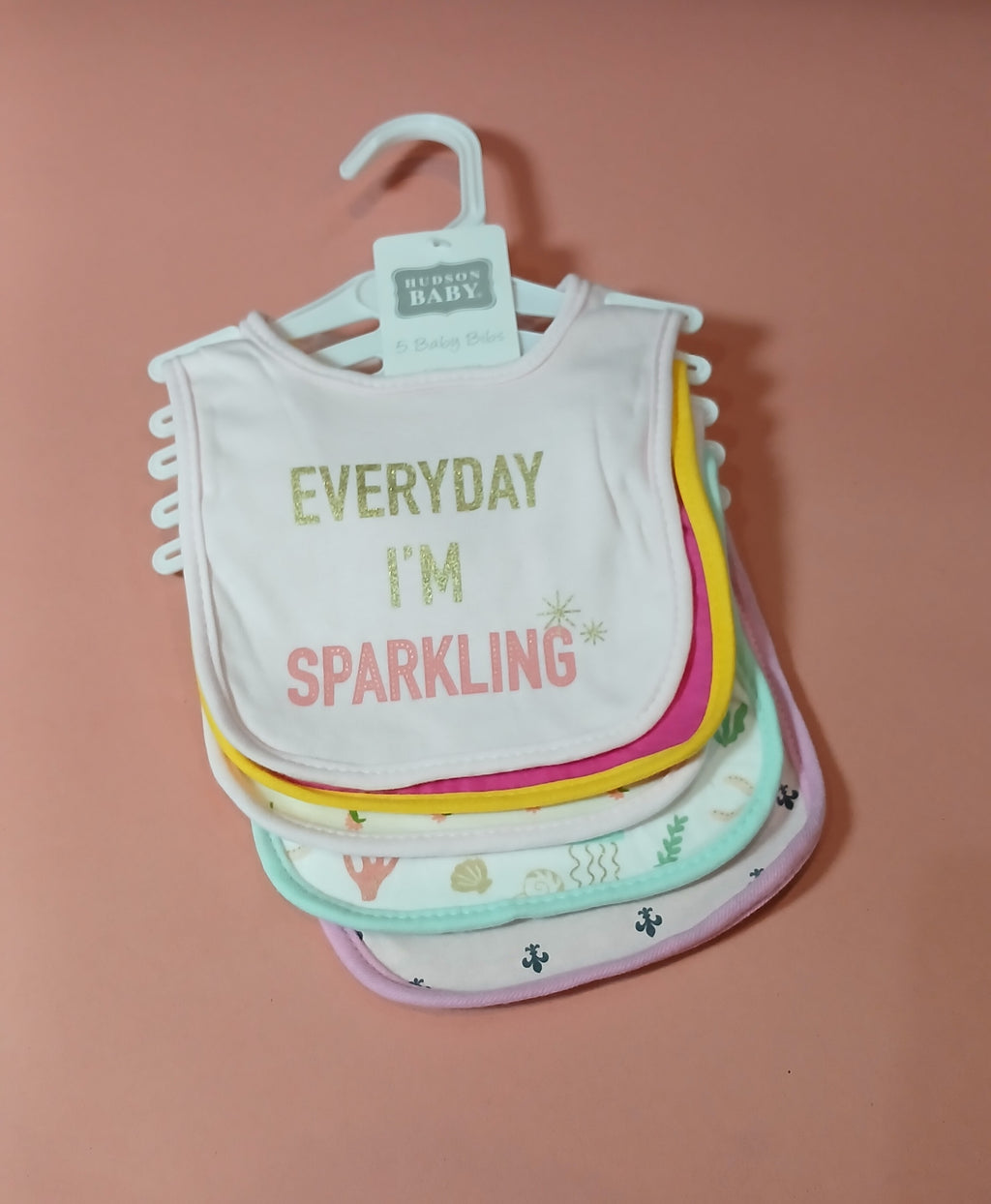 Hudson Baby Bibs Pack of 5