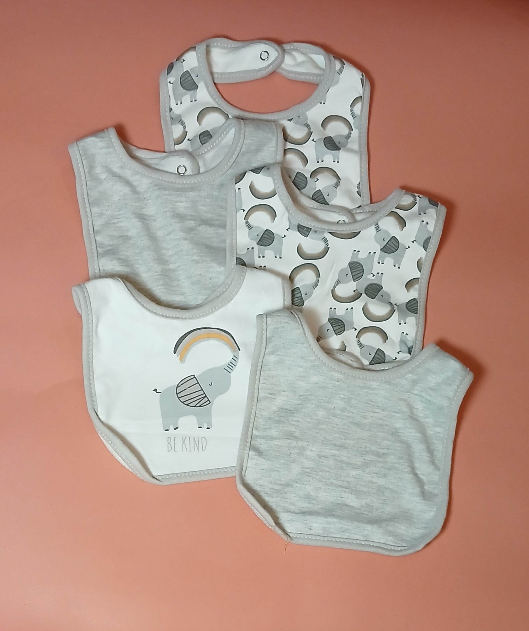 Baby Bibs 5 Piece