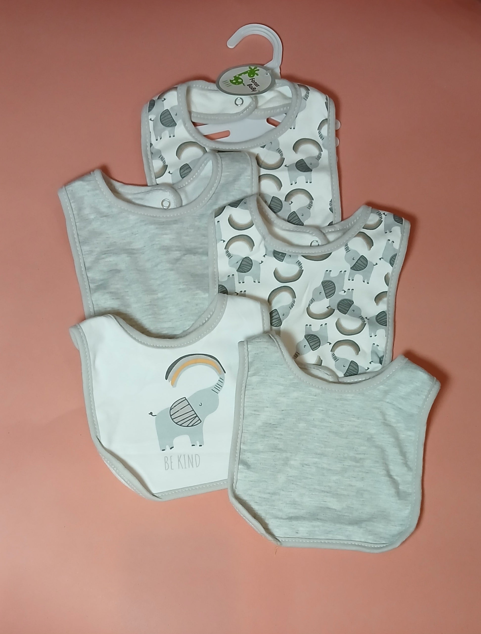 Baby Bibs 5 Piece