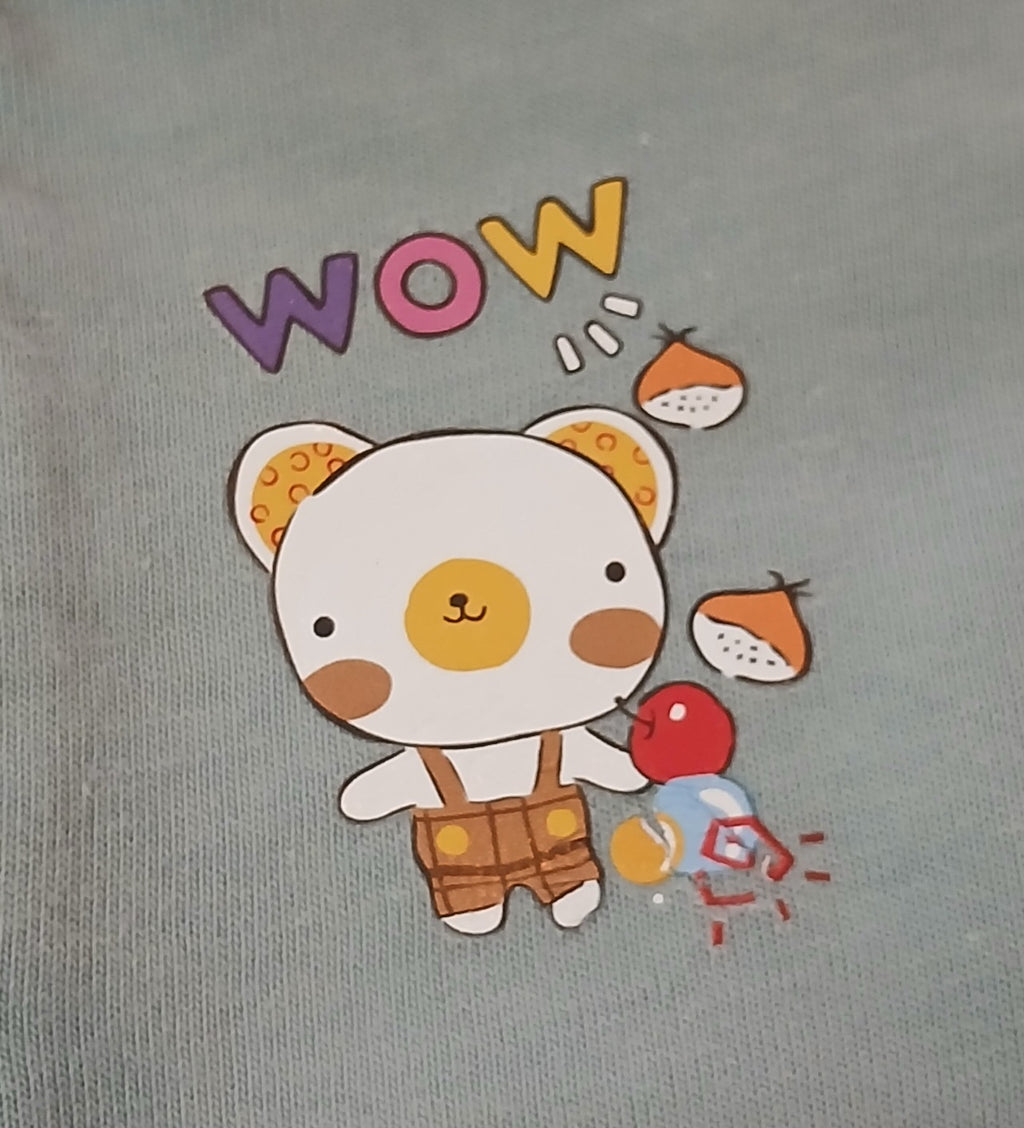 Baby Cotton Button-Front Pajama Set