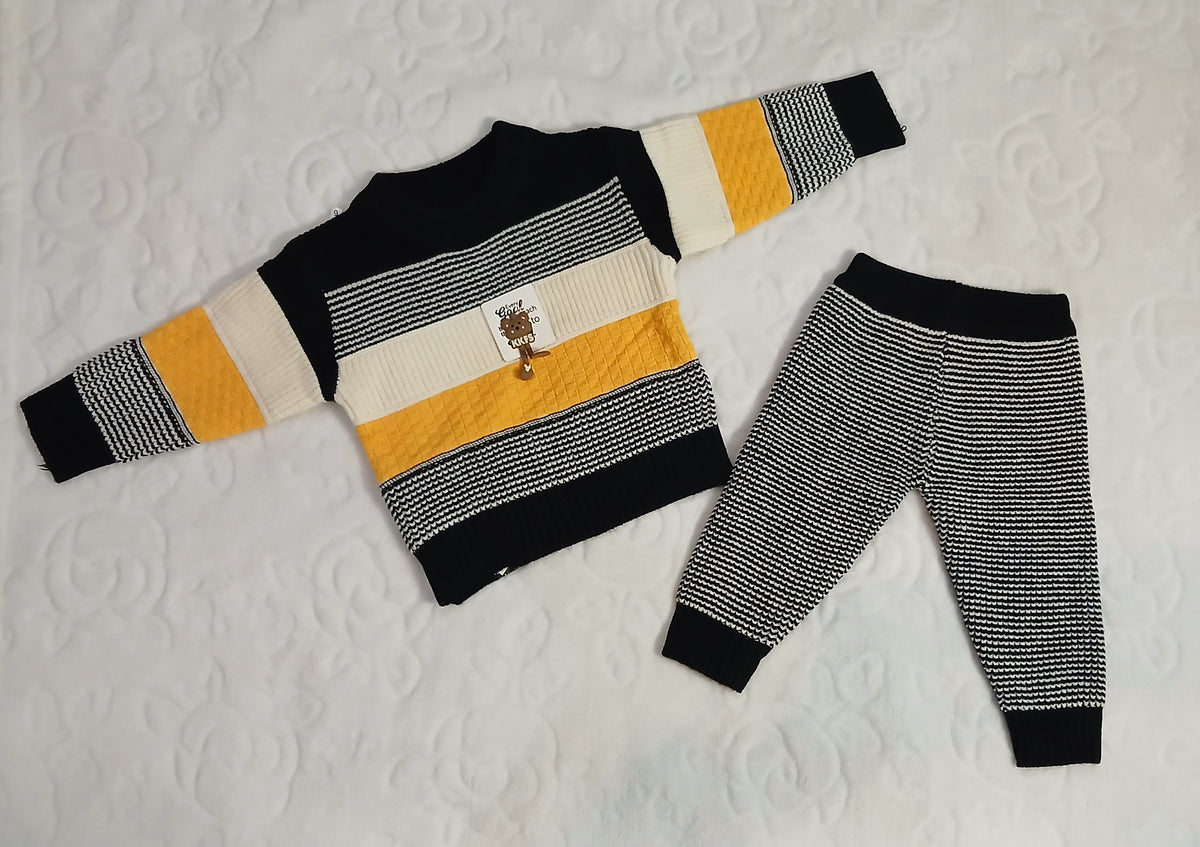Knitted Pajama Suit Set