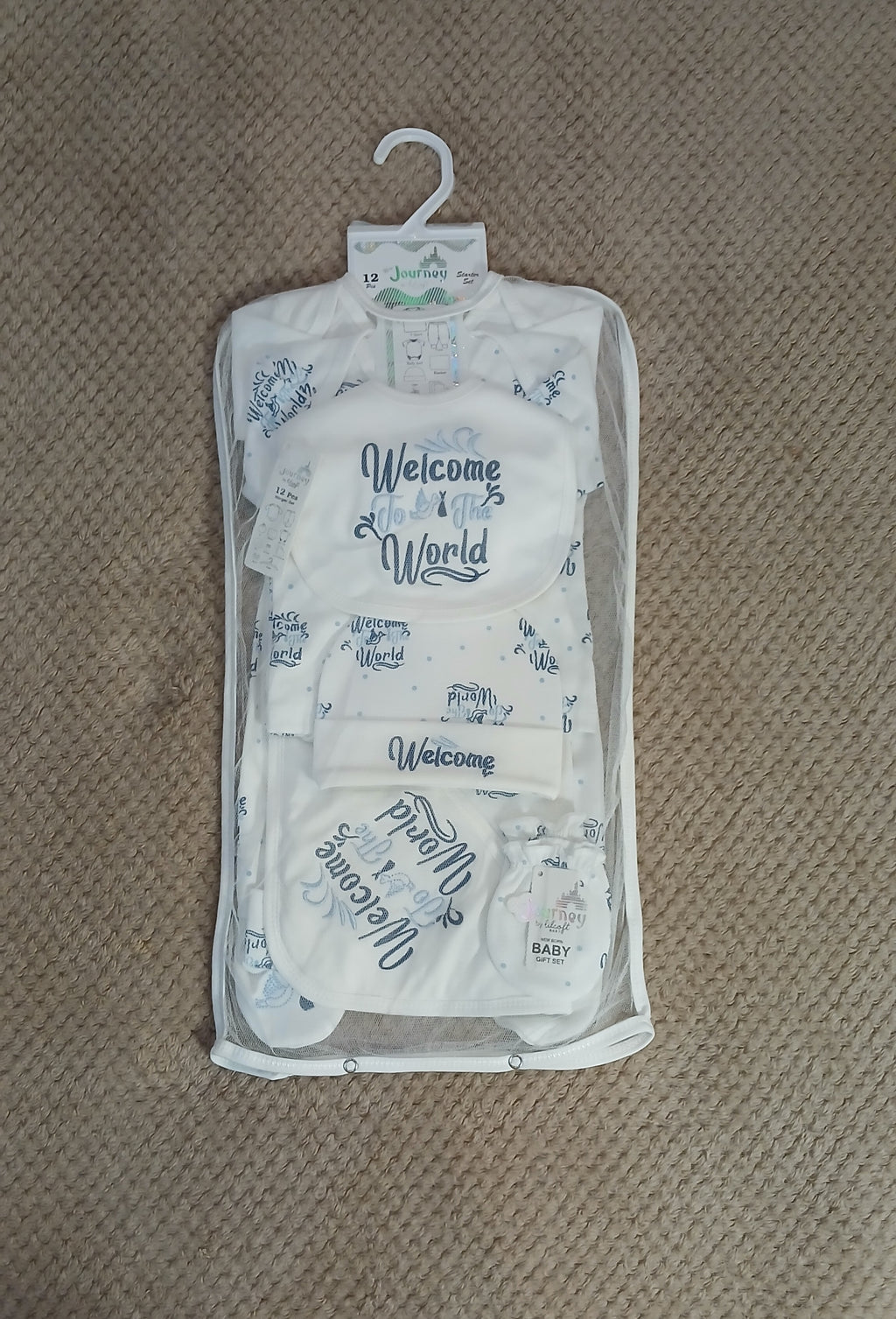 Welcome to the World – 12 Piece Baby Gift Set