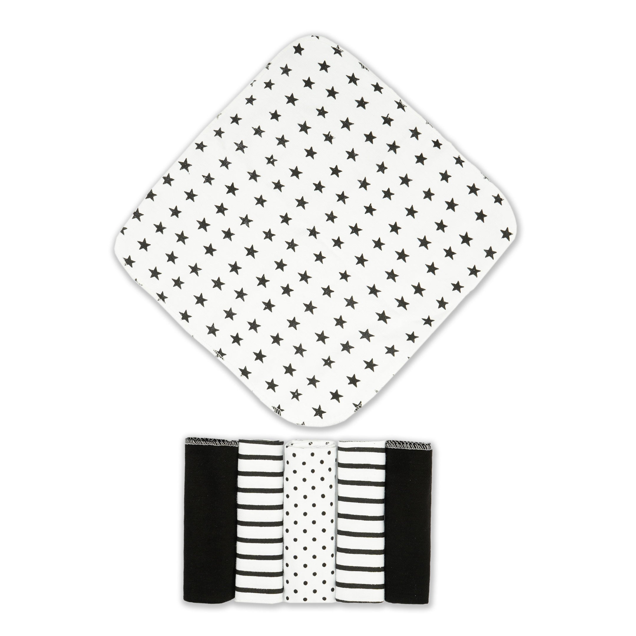 Caramel Baby Face Towel 6 Pieces Set