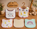 Hudson Pack of 5 Bibs
