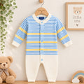 Knitted Striped Woolen Romper