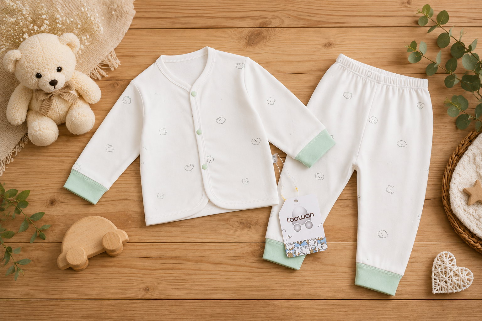 2 Piece Imported Pajama Suit