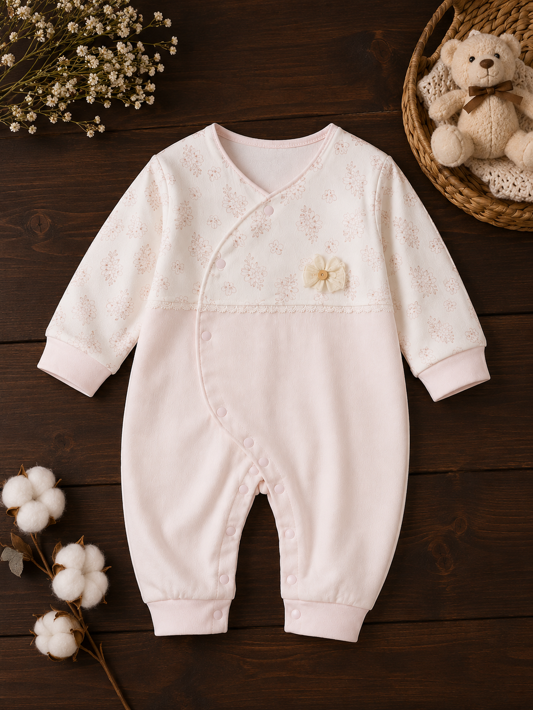 Baby Girl Romper Set