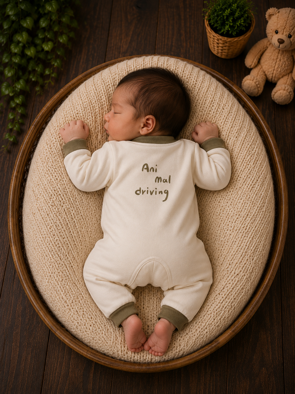 Poco Bear Baby Romper