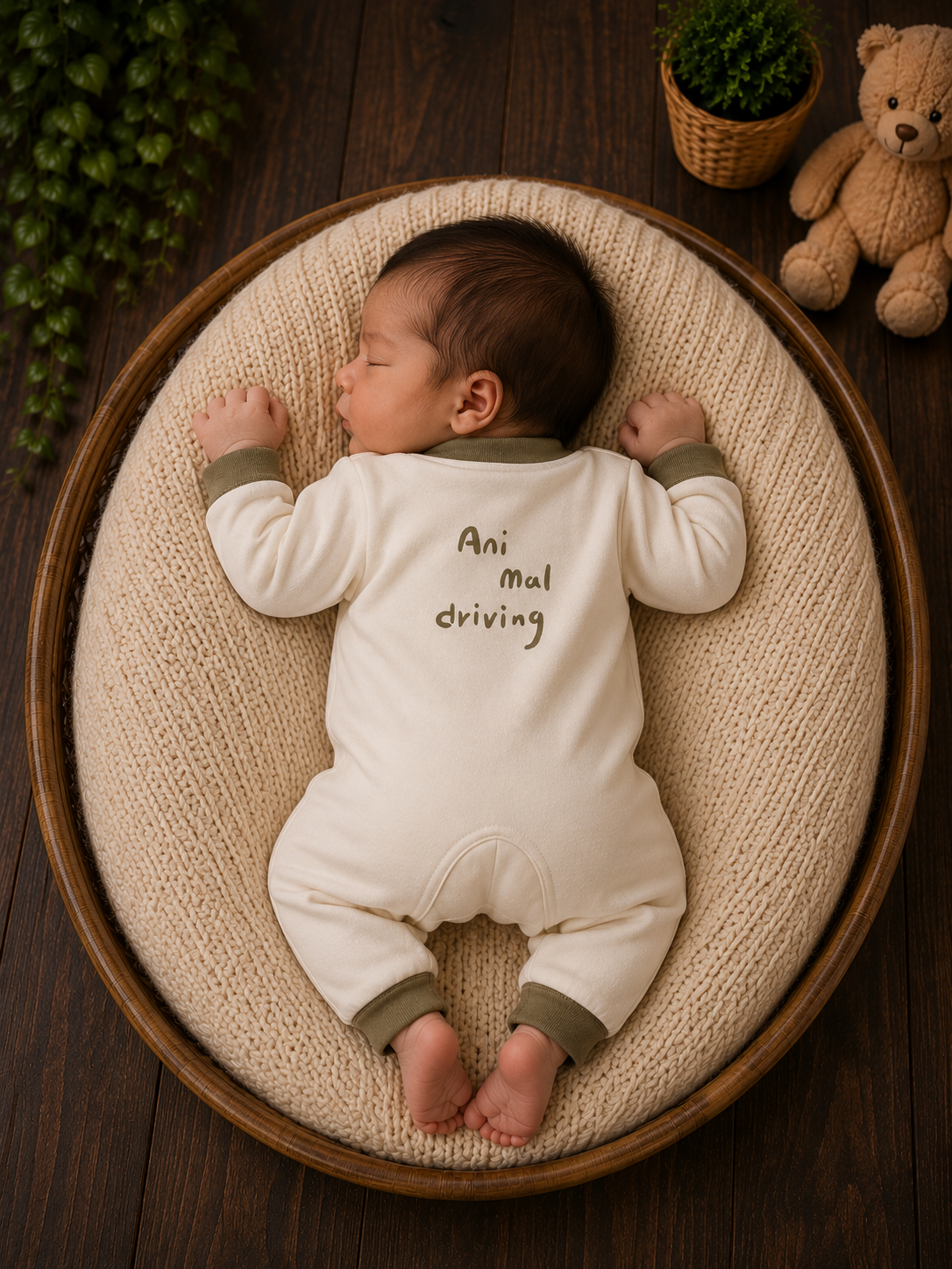 Poco Bear Baby Romper